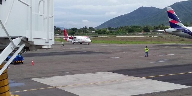 Pasajero pasó ‘tremendo’ susto al aterrizar en el Simón Bolívar