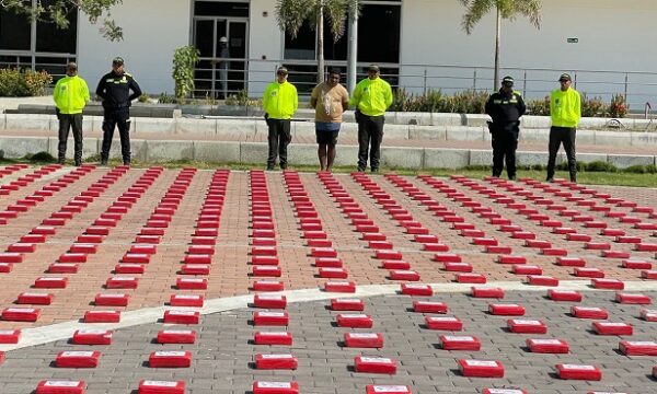 Policía capturó a un hombre con 491 kilos de Clorhidrato de cocaína