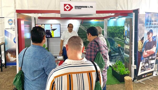 Drummond Ltd. socializa su gestión en Minfest, el evento de minería más grande del oriente