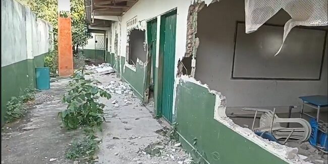 Gobernación rechaza hechos de vandalismo contra sede Educativa en Riomar de Algarrobo