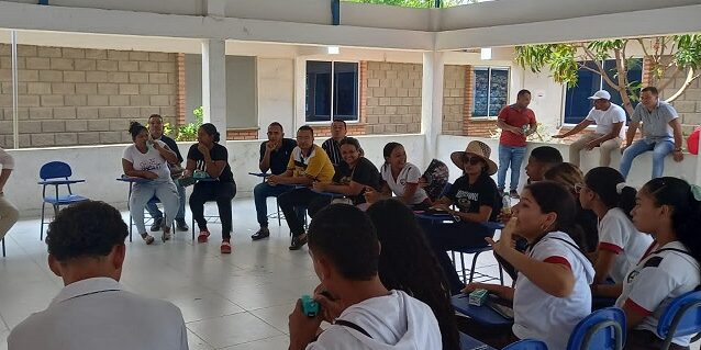 Gobernación atendió a los representantes de la I.E.D. Simón Bolívar