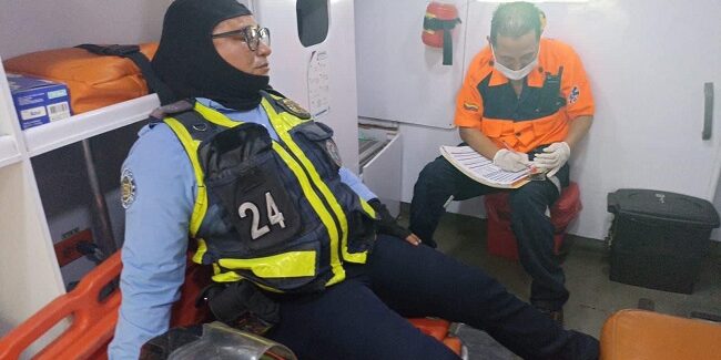 Alcaldía rechaza agresión contra Agente de Movilidad(1)