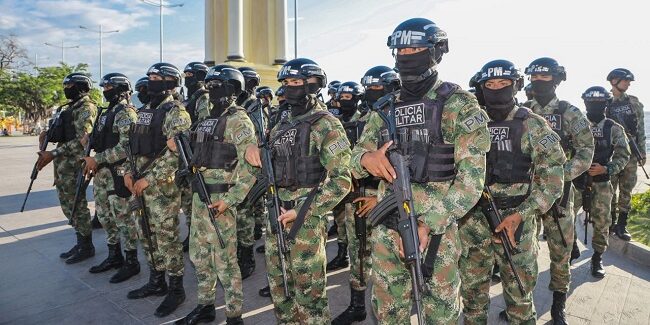 Blindan a Santa Marta con 2 mil efectivos de la Policía y Ejército durante la temporada turística (1)
