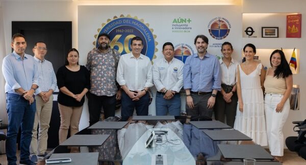 Unimagdalena traza líneas de acción con el Banco de Desarrollo de América Latina (1)