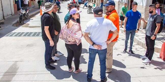 Alcaldía mantiene socializaciones con comerciantes sobre avances de recuperación de la avenida Campo Serrano