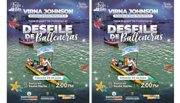 Capitanas Nacionales engalanarán el Desfile de Balleneras en la Fiesta del Mar 2023