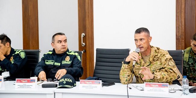 Gobernador Caicedo gestionó incremento de fuerza pública en Remolino, Salamina y Sitionuevo