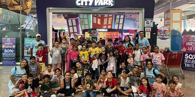 Niños y niñas se divirtieron sin parar con las vacaciones recreativas de Cajamag