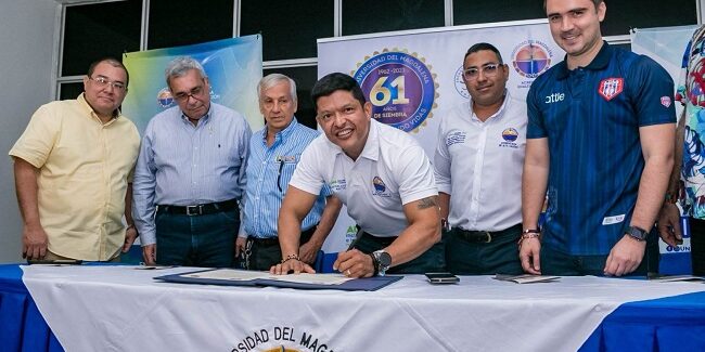 Unión Magdalena y Unimagdalena firmaron convenio de cooperación