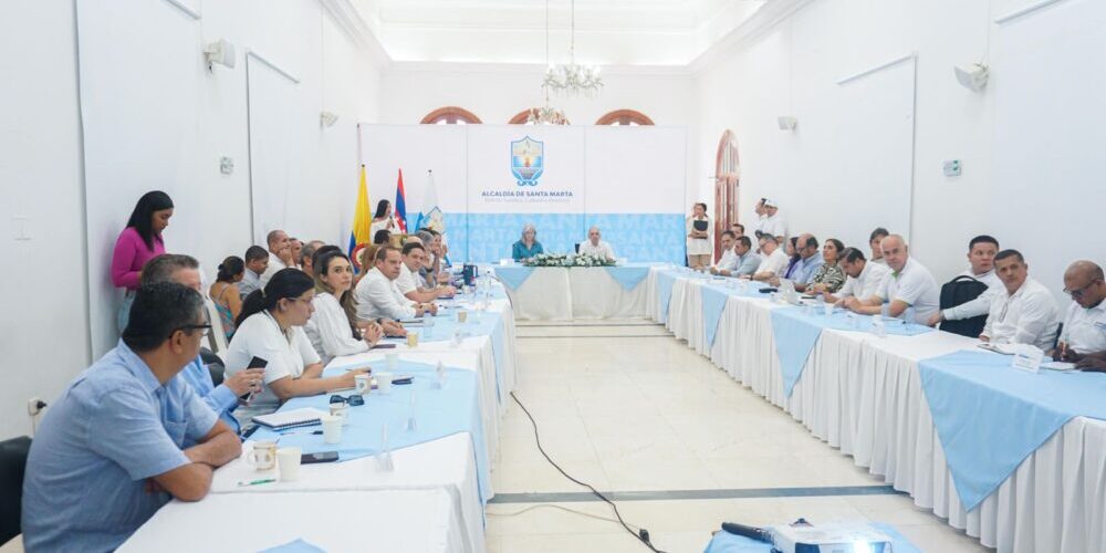 Mesa sectorial alcaldía