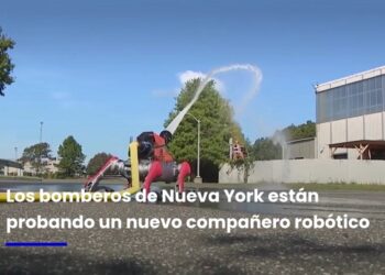 “El perro robot ‘B2Fire’ sorprende en Nueva York: una nueva era para los bomberos”