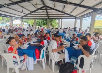 En Fundación, más de 180 niños vivieron una jornada de arte, deporte y alegría en el programa Yuluxa de Cajamag