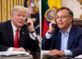 Trump y Petro abren un canal de diálogo tras conversación telefónica clave