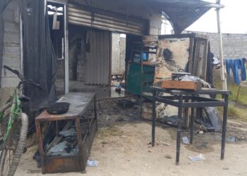 Incendio destruye vivienda cerca al estadio Sierra Nevada en Santa Marta