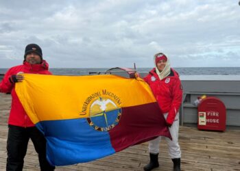 Egresados de UNIMAGDALENA hacen historia rumbo a la Antártida