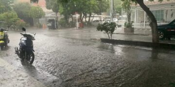 Intensas lluvias dejan 92 milímetros de precipitación en Santa Marta y activan alerta roja