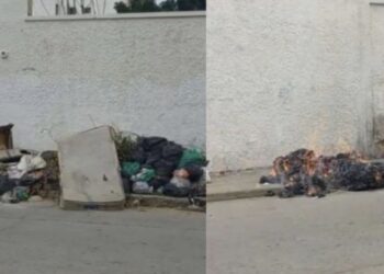 Quemas y arrojo de basuras en la paredilla de la I.E.D. Industrial generan alerta en Santa Marta