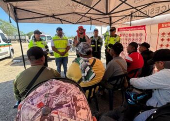 Jornada pedagógica de tránsito se realizó en la vía Río Ariguaní