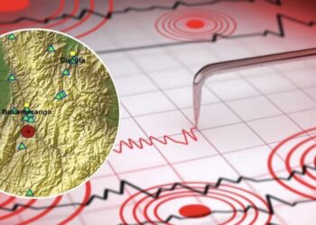 Fuerte sismo sacude a Colombia en la madrugada de este 11 de febrero