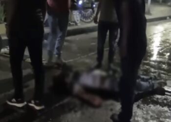 Joven resultó herido tras estrellarse en su motocicleta en la ‘Vuelta de Alcalá’