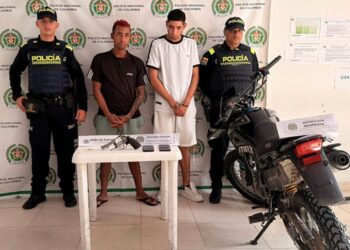 Capturan en Fundación a alias ‘El Paisa’ y ‘El Negro’, presuntos miembros del Clan del Golfo