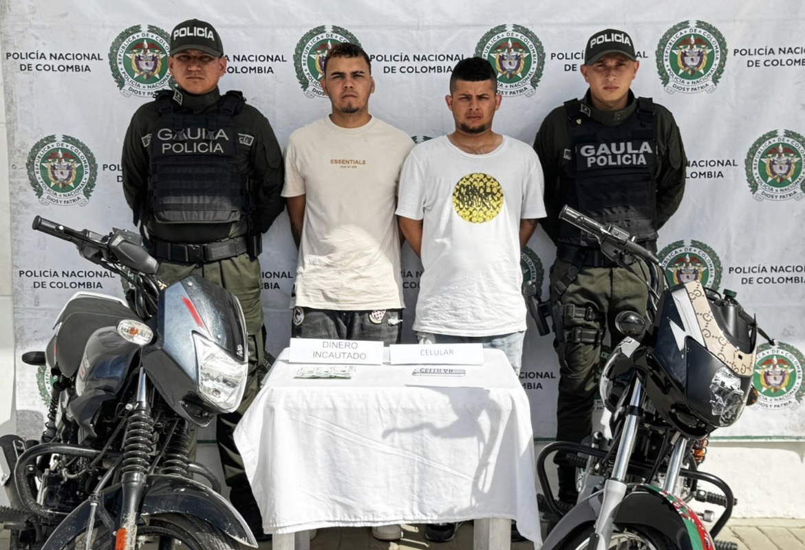 Capturados dos presuntos extorsionistas de ‘Los Pachencas’ en Santa ...