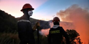 Incendio generó momentos de tensión en la urbanización Tamacá