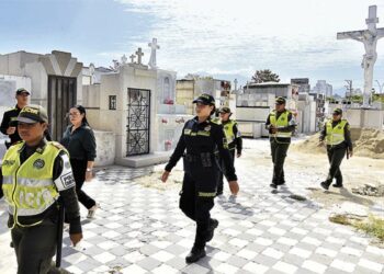 Practican inspección judicial en el Cementerio San Miguel en medio de proceso legal