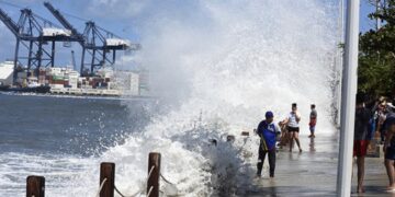 Dimar alerta por ráfagas de vientos y fuerte oleaje en el Caribe colombiano