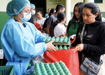 Garantizan alimentación a estudiantes afectados por lluvias en el Magdalena