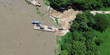 Medida preventiva de suspensión de actividades de ocupación de cauce desarrolladas con la operación del ferry en el municipio de Salamina