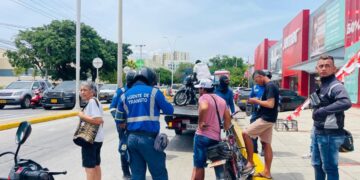 En los primeros 40 días del año, van más de 1.300 comparendos por infracciones de tránsito