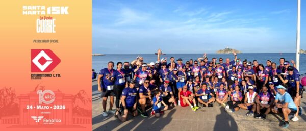 Drummond Ltd. y Fenalco impulsan los 10 años de Santa Marta 15K ‘La Perla Corre’