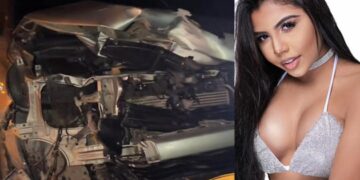 Cantante Natalia Curvelo sufrió accidente en vías del Cesar