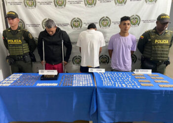 Golpe al microtráfico en Magdalena: seis capturados y un menor aprehendido con más de 1.400 dosis de droga