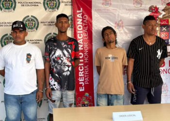 Golpe al microtráfico: caen cuatro presuntos miembros de ‘Los Callejeros’ en Ciénaga