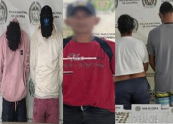 Golpe al microtráfico en el Magdalena: cinco capturados y más de 500 dosis incautadas