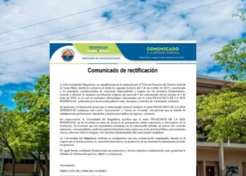 Universidad del Magdalena emite Comunicado de rectificación