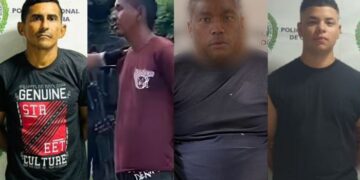 Caen cuatro presuntos integrantes del Clan del Golfo en el Magdalena por extorsión y porte ilegal de armas