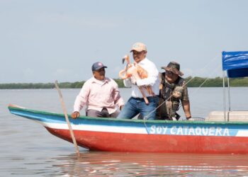 Corpamag conmemora el día de la tierra liberando 8 flamencos rosados en La Ciénaga Grande de Santa Marta