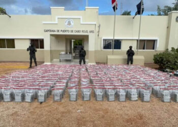 Cae cargamento de 1,6 toneladas de cocaína que salió de La Guajira rumbo a EE. UU.