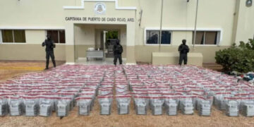 Cae cargamento de 1,6 toneladas de cocaína que salió de La Guajira rumbo a EE. UU.