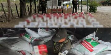 Incautan millonario cargamento de contrabando en vías de La Guajira