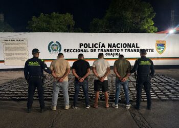 Incautan 560 kilos de cocaína ocultos en una caleta hidráulica en La Guajira