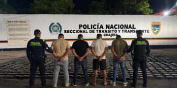 Incautan 560 kilos de cocaína ocultos en una caleta hidráulica en La Guajira