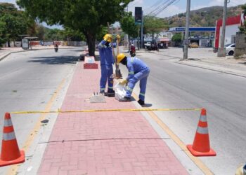 Gobierno de Carlos Pinedo fortalece el sistema de alumbrado público con nueva iluminación LED en la Calle 30
