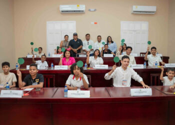 Niños y adolescentes tomaron la palabra en el Concejo de Ciénaga