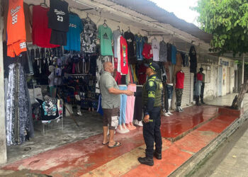 Policía refuerza seguridad en Fundación tras amenazas que generan temor entre comerciantes