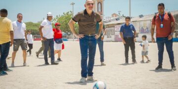 Alcalde Pinedo transforma el deporte con 5 escenarios recreo-deportivos