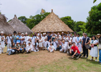UNIMAGDALENA inaugura » Ga’kʉnamʉ Uraka», casa de diálogo en la comunidad de Kutunsama